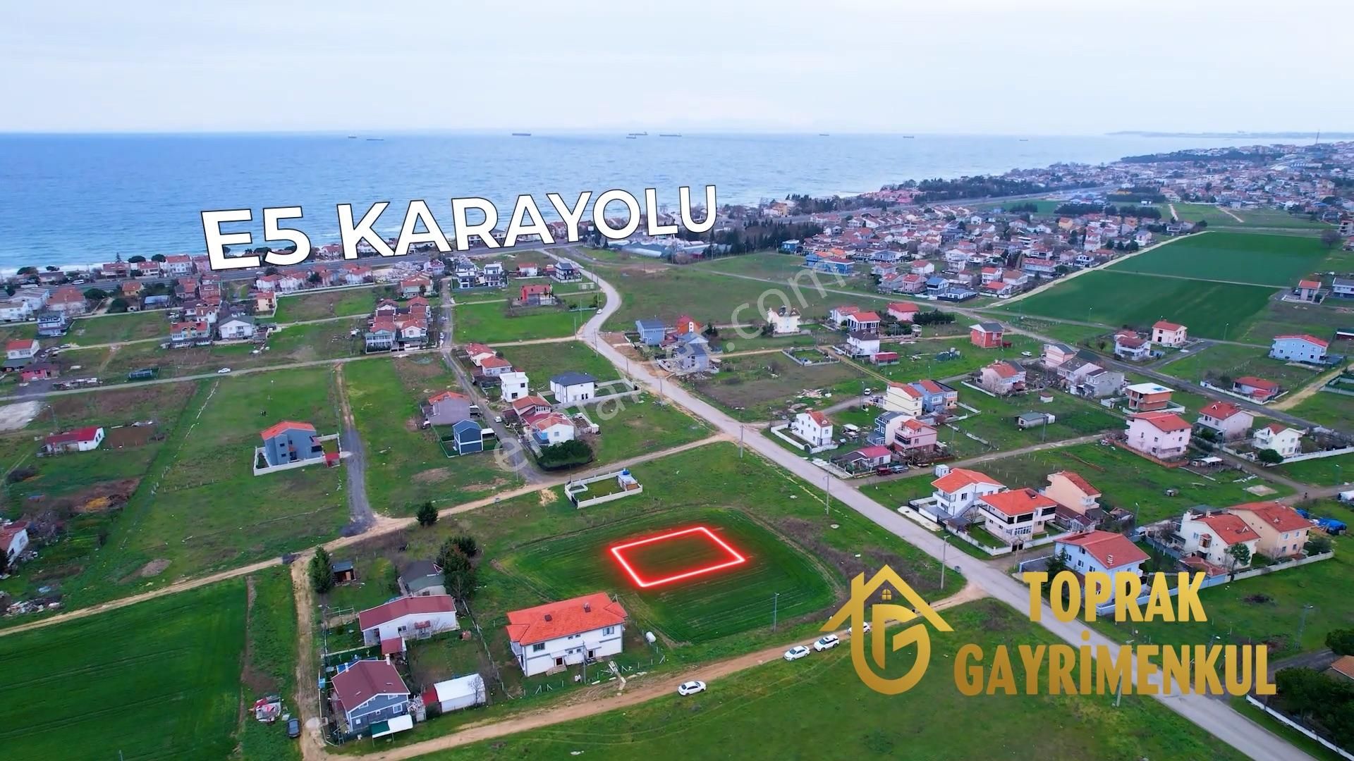 Silivri Çanta Balaban Mah. 438m2 Villa İmarlı Net Arsa 0.50 Emsal