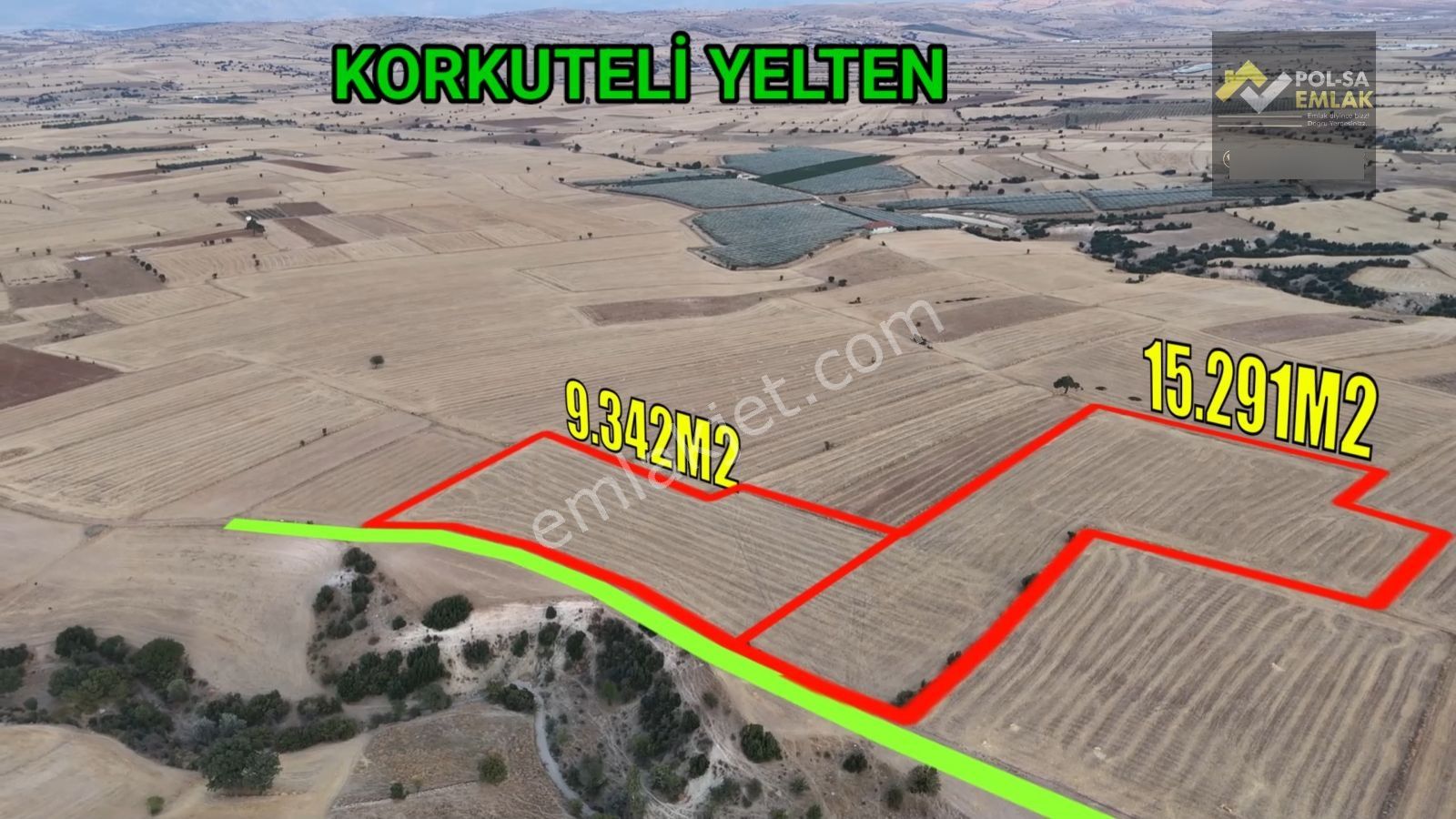 Korkuteli Yelten'de Satılık 2 Adet Tarla - Görsel 3