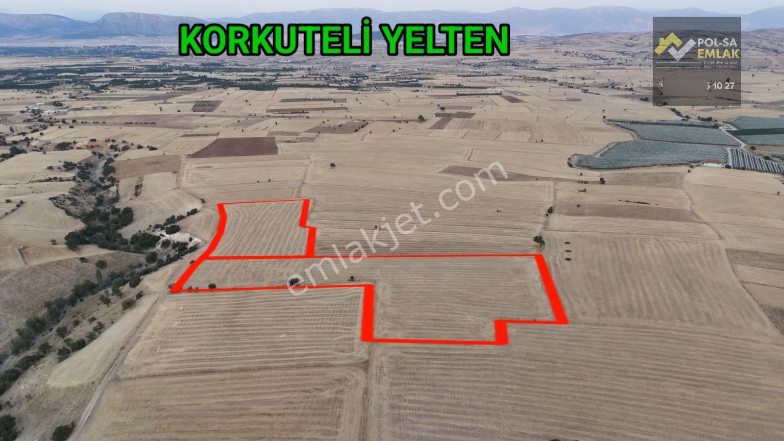 Korkuteli Yelten'de Satılık 2 Adet Tarla - Görsel 4