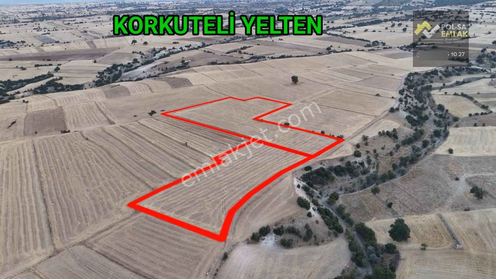 Korkuteli Yelten'de Satılık 2 Adet Tarla - Görsel 6