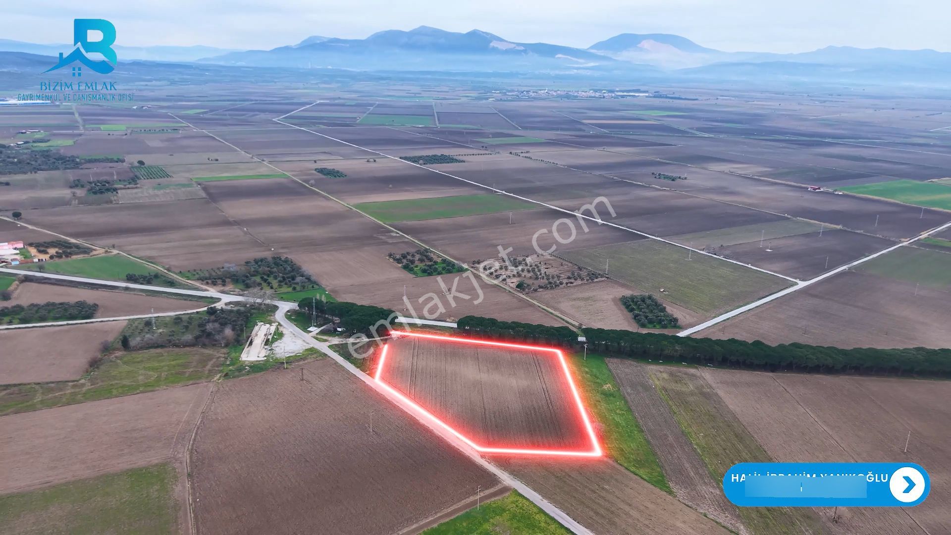 Bergama Alibeyli Mah Göçbeyli Bergama Anayola Sıfır Fırsat Tarla - Görsel 19