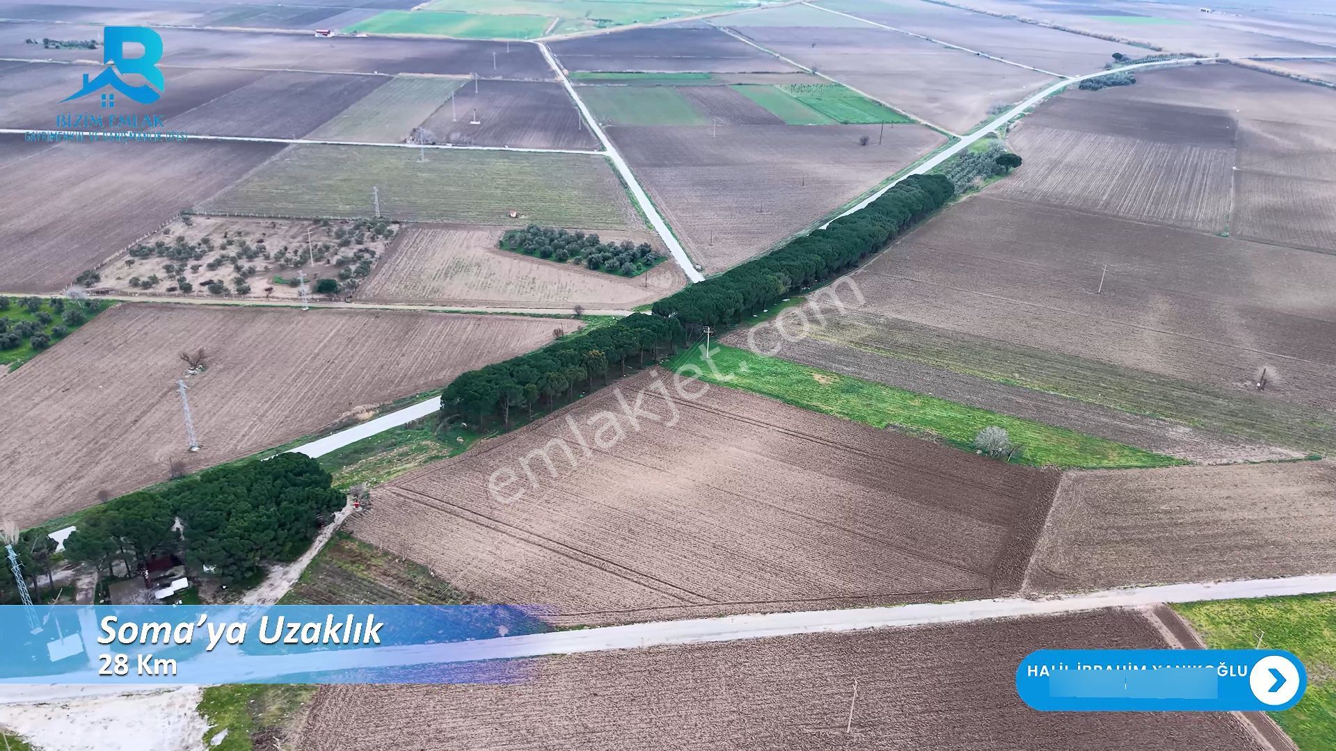 Bergama Alibeyli Mah Göçbeyli Bergama Anayola Sıfır Fırsat Tarla - Görsel 7