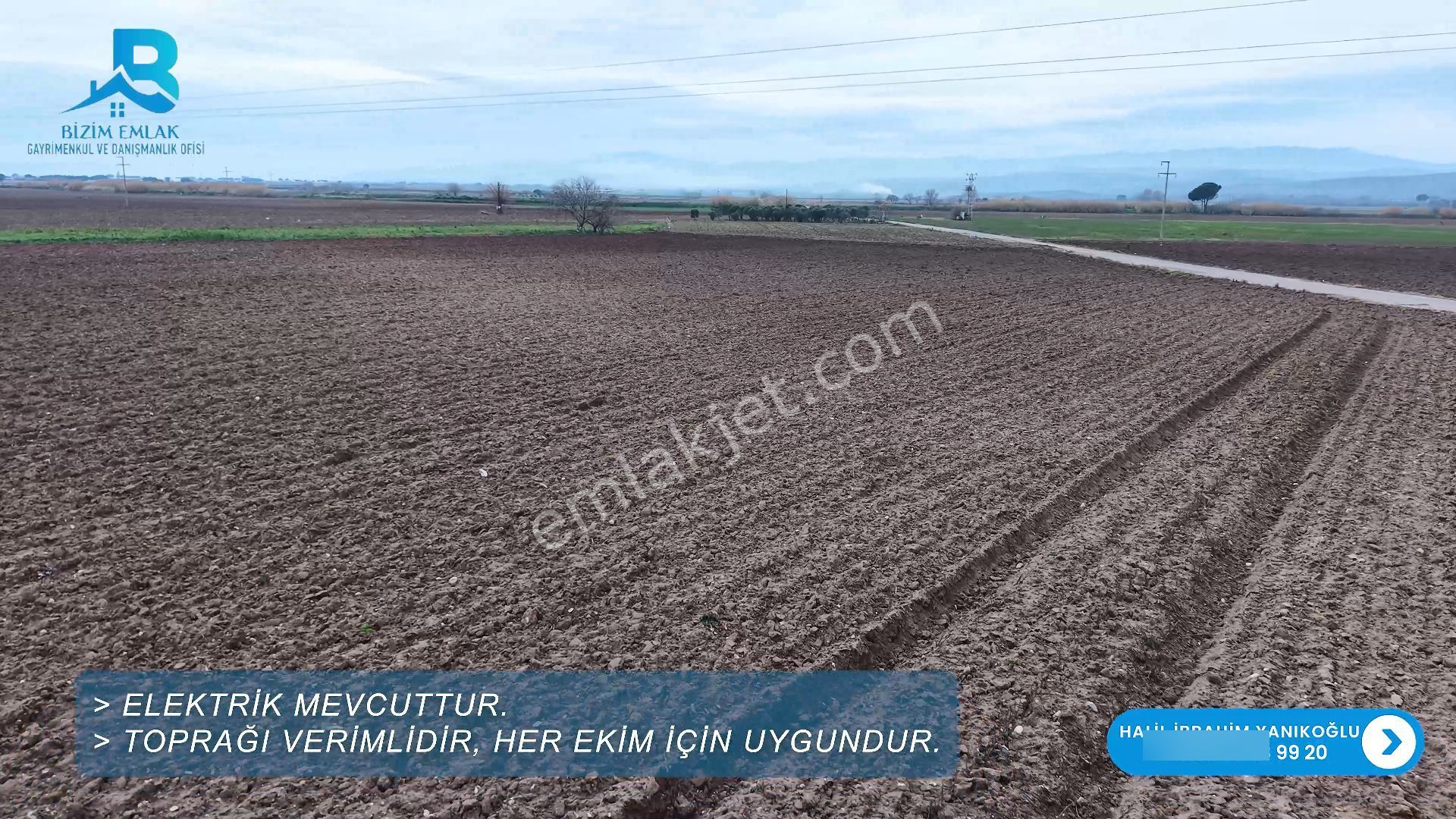 Bergama Alibeyli Mah Göçbeyli Bergama Anayola Sıfır Fırsat Tarla - Görsel 12