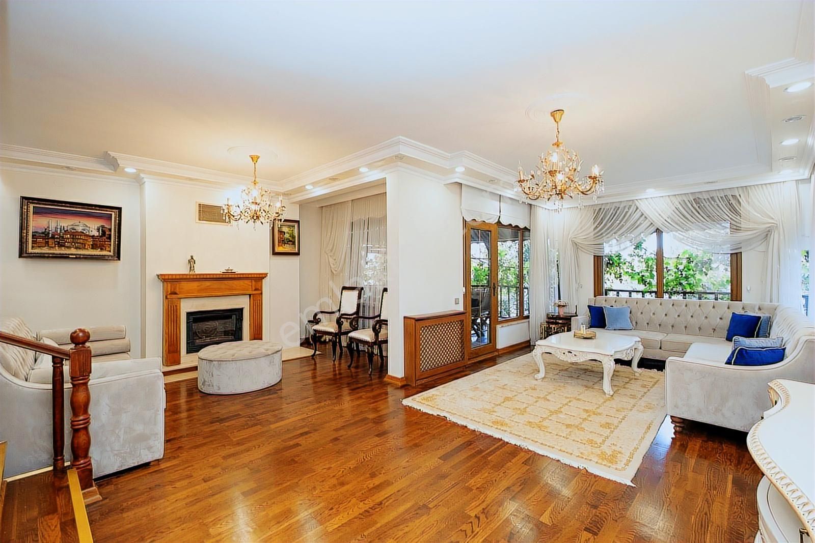 Çekmeköy Çamlıkent Sitesi 1056 M2 Arsa Paylı 4+2 Satılık Villa - Görsel 16