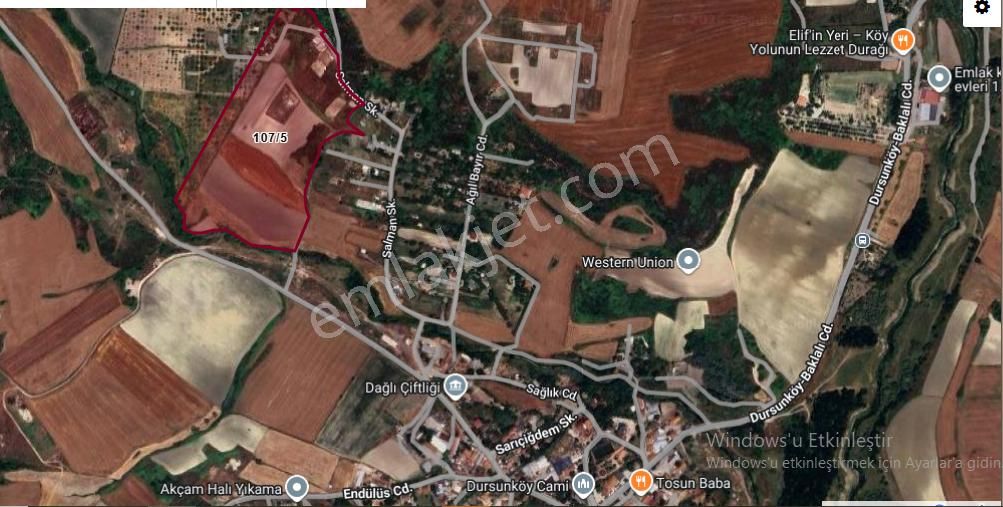 Arnavutköy Dursunköyde Satılık Arsa , 387 M2 Hisseli Yolu Var Evlerin Yakını - Görsel 3