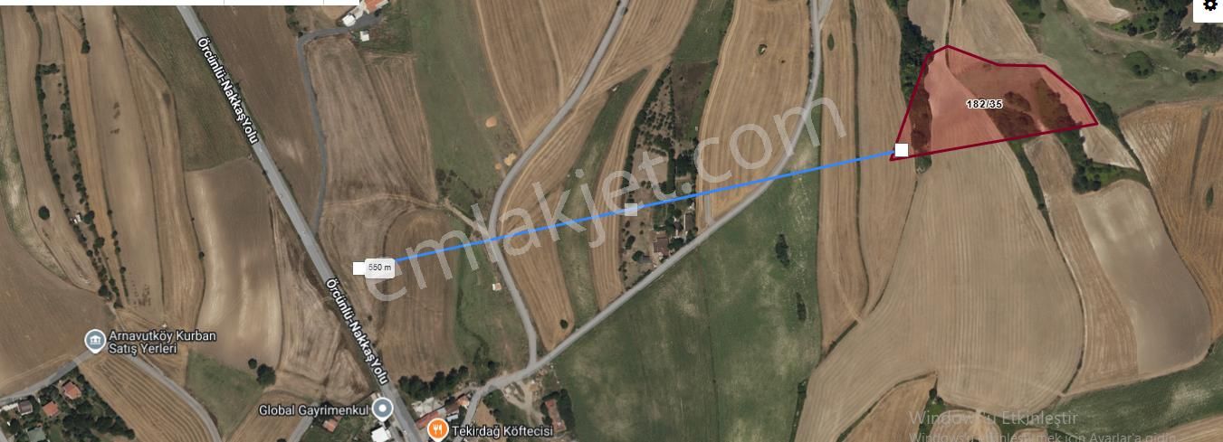 Arnavutköy Yassıörende Satılık Arsa , 488 M2 Hisseli İmarlı - Görsel 8