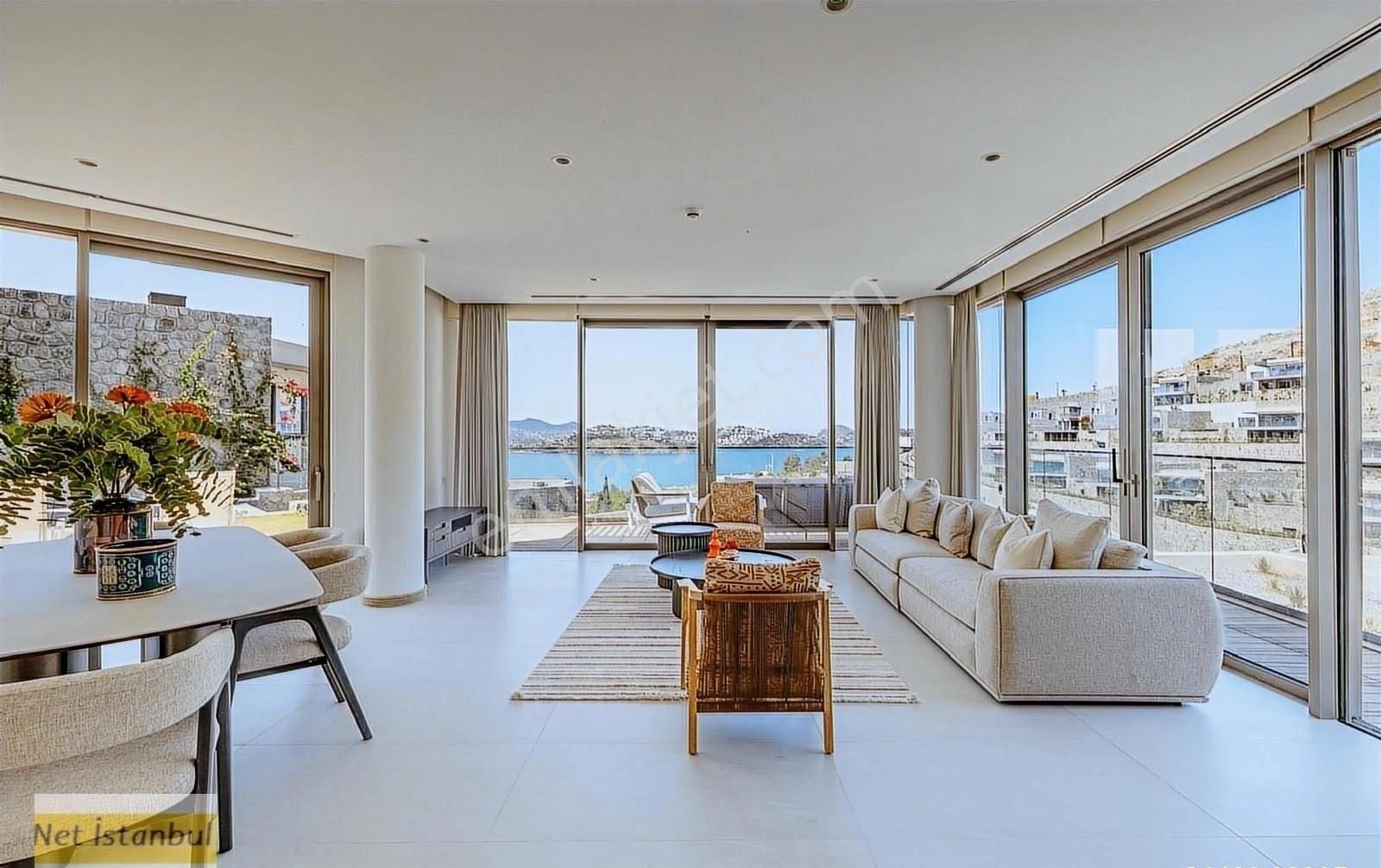 The One Yalıkvak Da Deniz Manzaralı Kiralık Lüks Villa - Görsel 13