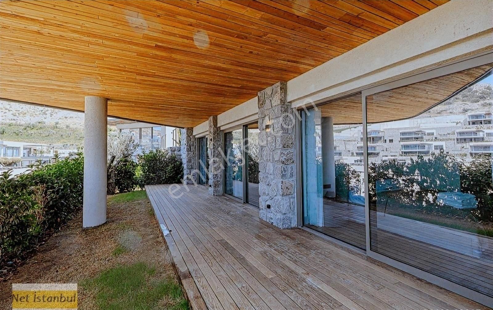 The One Yalıkvak Da Deniz Manzaralı Kiralık Lüks Villa - Görsel 24