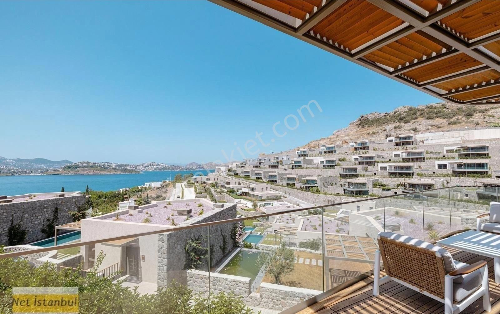 The One Yalıkvak Da Deniz Manzaralı Kiralık Lüks Villa - Görsel 31