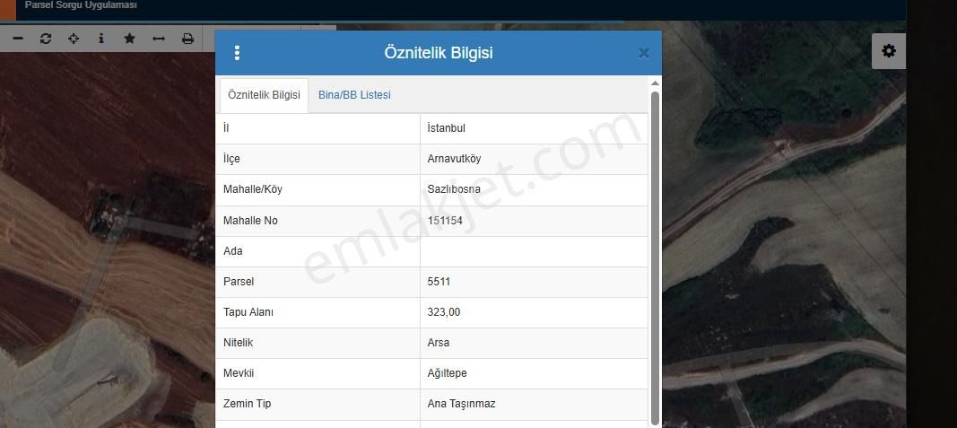 Arnavutköy Sazlıbosna Satılık Arsa , 323 M2 Yolu Var Müstakil