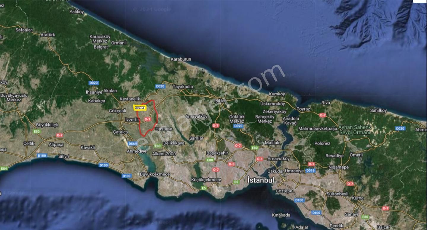 Çatalca Nakkaş'ta Sahibinden Tarla