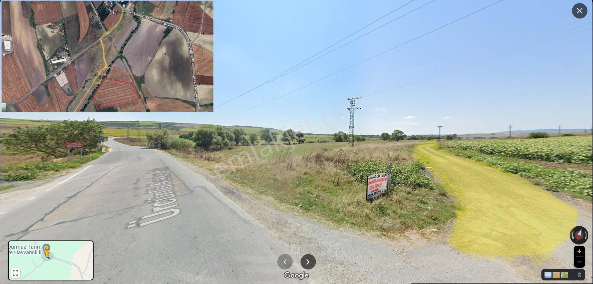 Çatalca Nakkaş'ta Sahibinden Tarla - Görsel 2