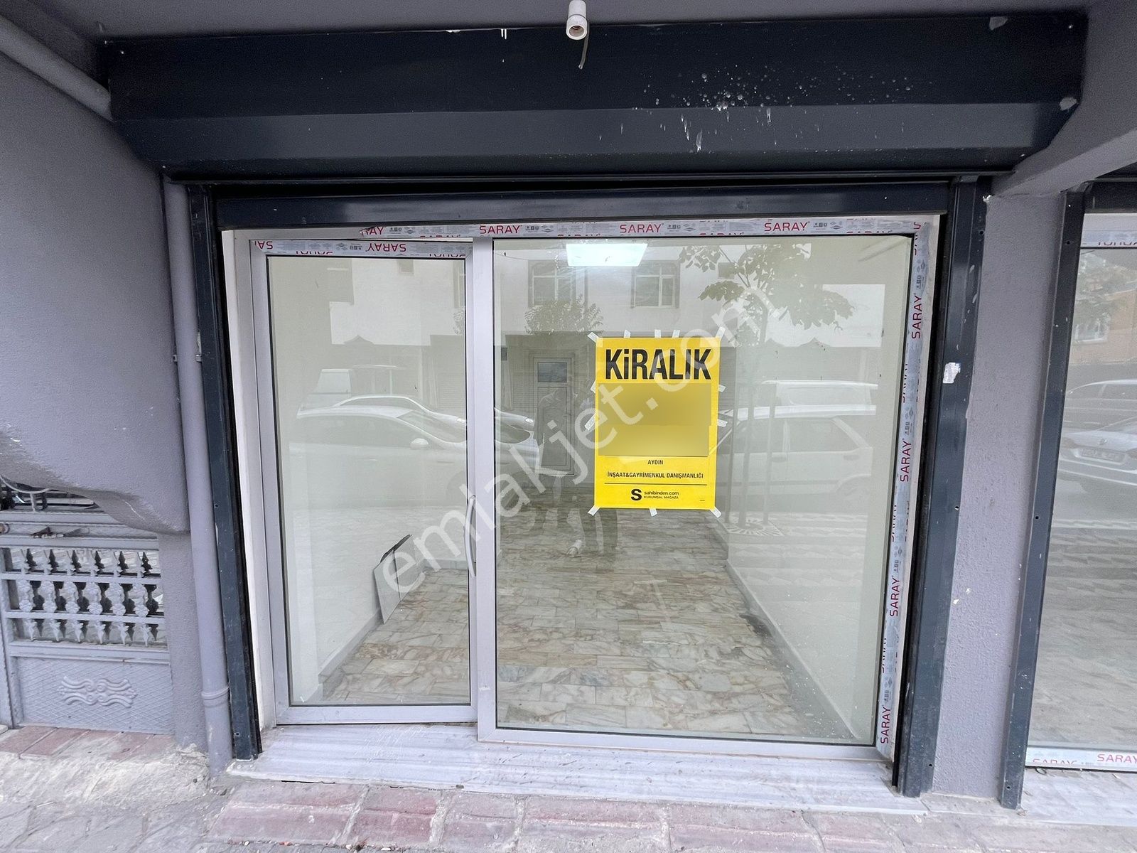 Aydın İnş. Cebeci Mh. 20m2 Giriş Otomatik Kepenkli Dükkan