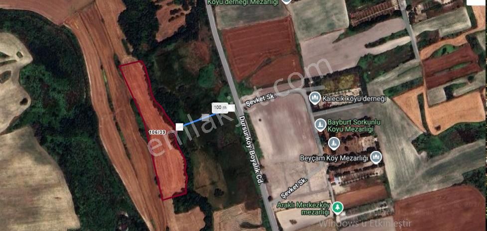 Arnavutköy Dursunköyde Satılık Arsa , 147 M2 Hisseli Caddeye Yakın - Görsel 4