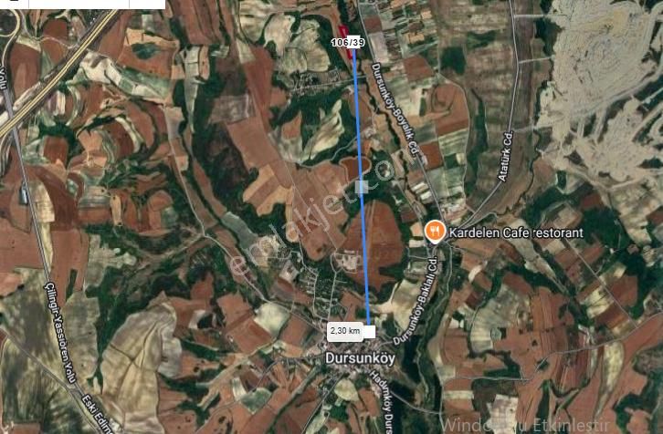 Arnavutköy Dursunköyde Satılık Arsa , 147 M2 Hisseli Caddeye Yakın - Görsel 3