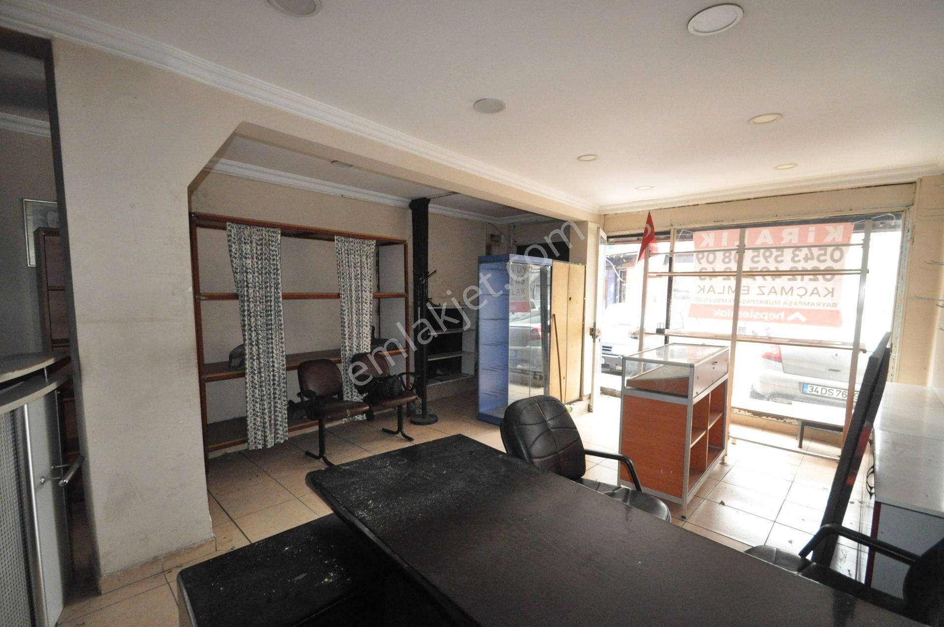 Bayrampaşa Kartaltepe Kaçmazdan Kiralık 55m2 Dörtyol Ağzı Düz Giriş Mağaza & Dükkan - Görsel 4