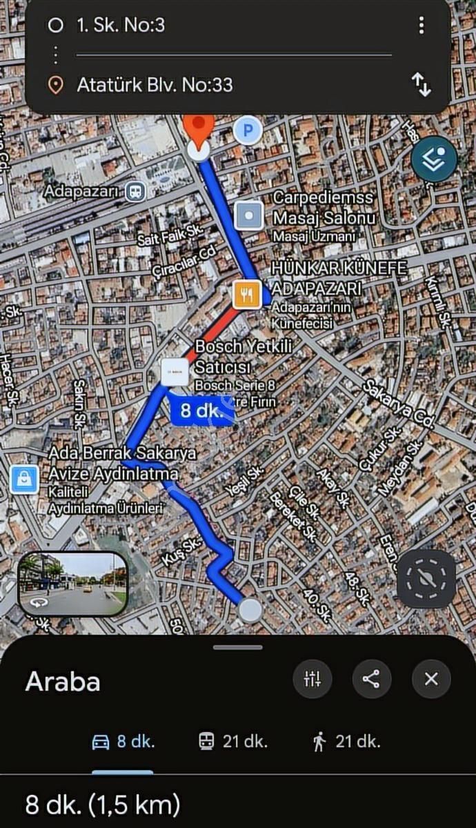 Realty World'dan Adapazarı Akıncılar'da 110m2 3 Balkonlu 3+1 - Görsel 29