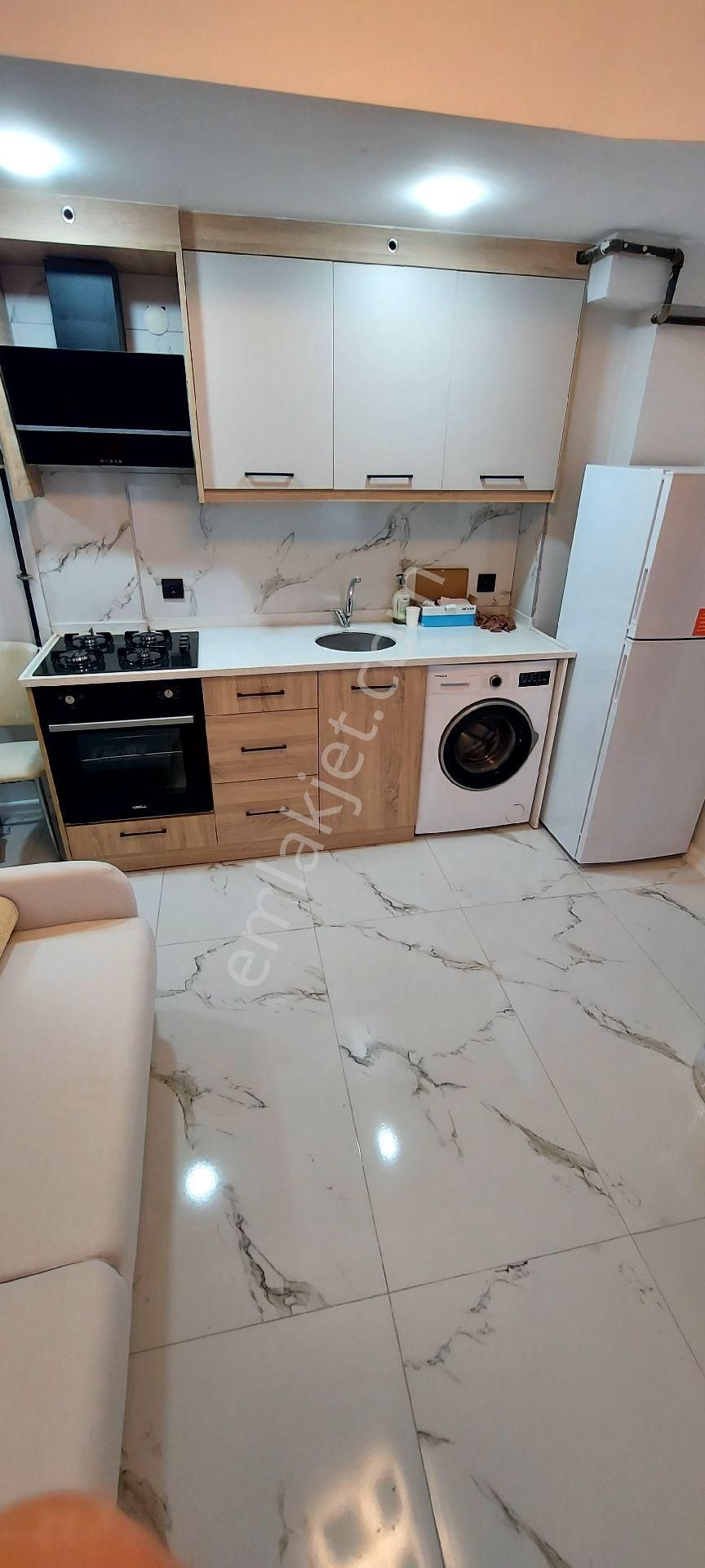 Kredi Sorunu Olmayan Lüx Özel Bahçeli 2+1 Sıfır Esyalı Apart - Görsel 12