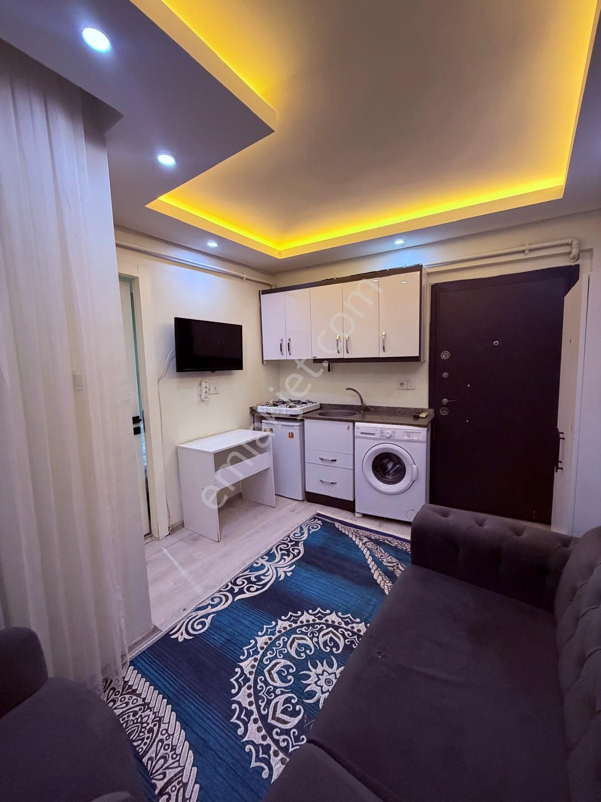 Çınarda Ön Cephe Balkonlu Eşyalı Fırsat 1+1 Satılık Apart - Görsel 23