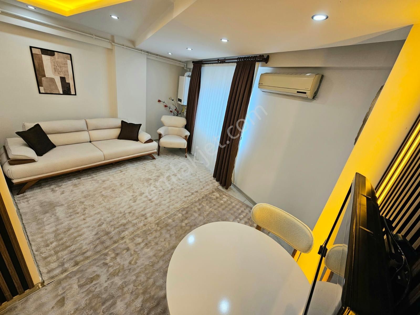 Arakat Asansörlü Lüx Full Eşyalı Yatırımlık 1+1 Apart - Görsel 8