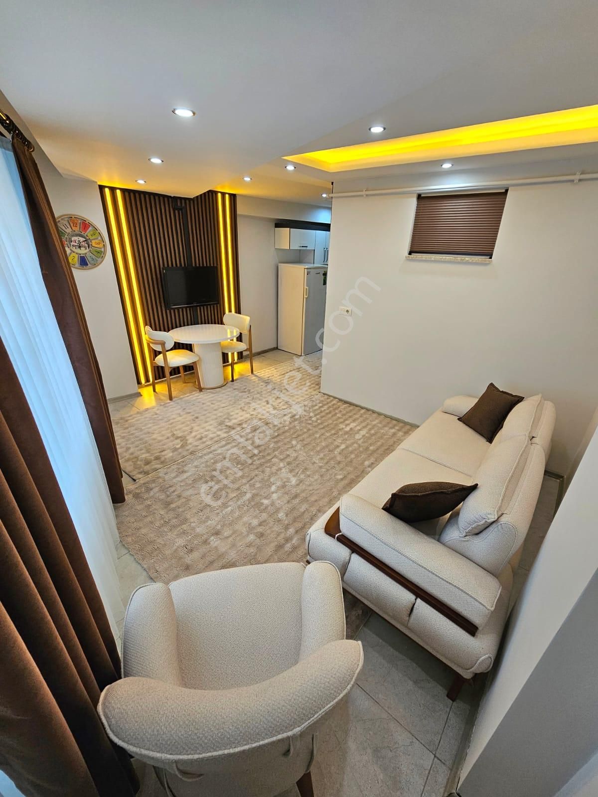 Arakat Asansörlü Lüx Full Eşyalı Yatırımlık 1+1 Apart - Görsel 18