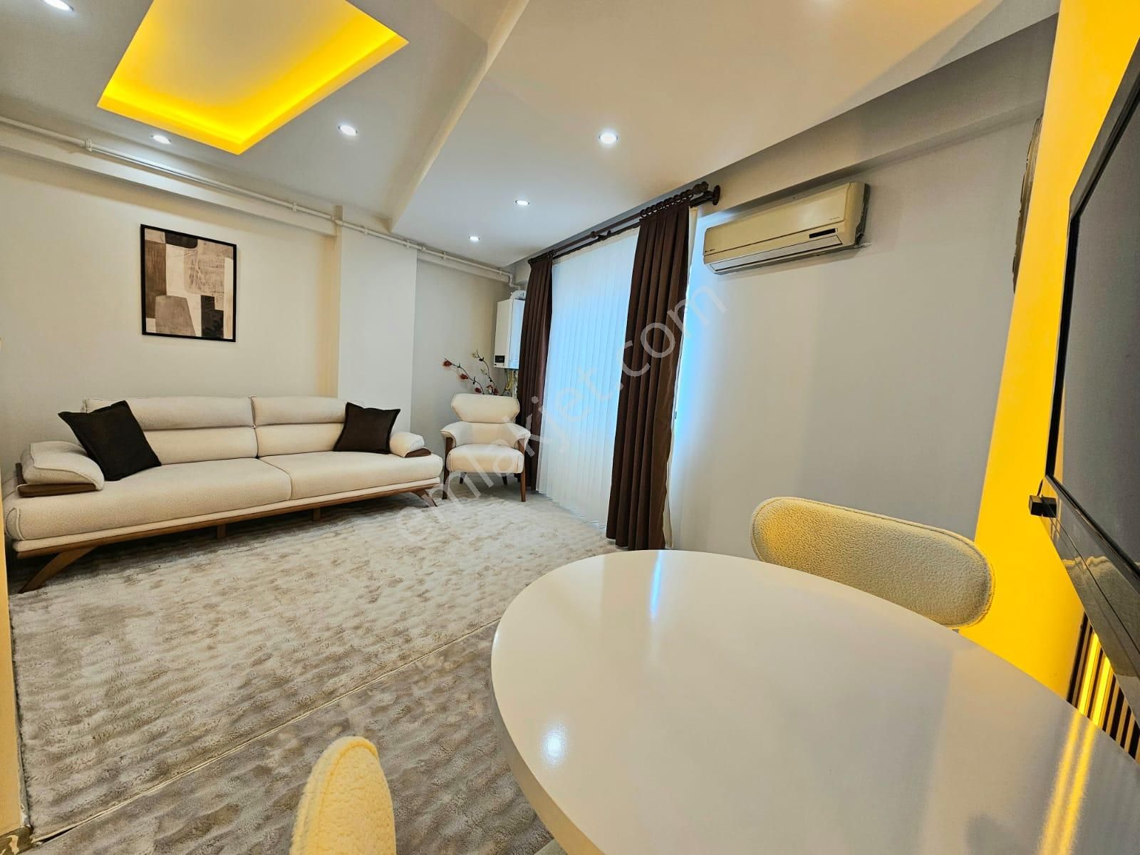 Arakat Asansörlü Lüx Full Eşyalı Yatırımlık 1+1 Apart - Görsel 10