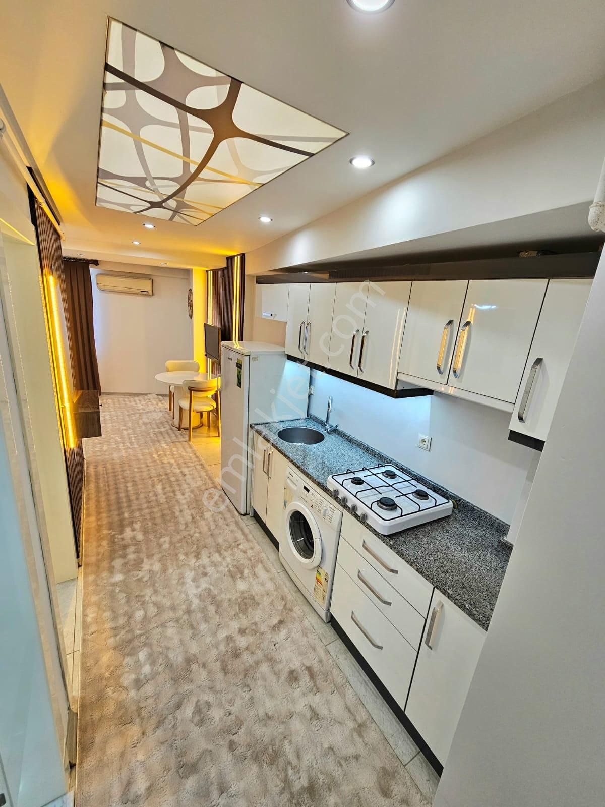 Arakat Asansörlü Lüx Full Eşyalı Yatırımlık 1+1 Apart - Görsel 13