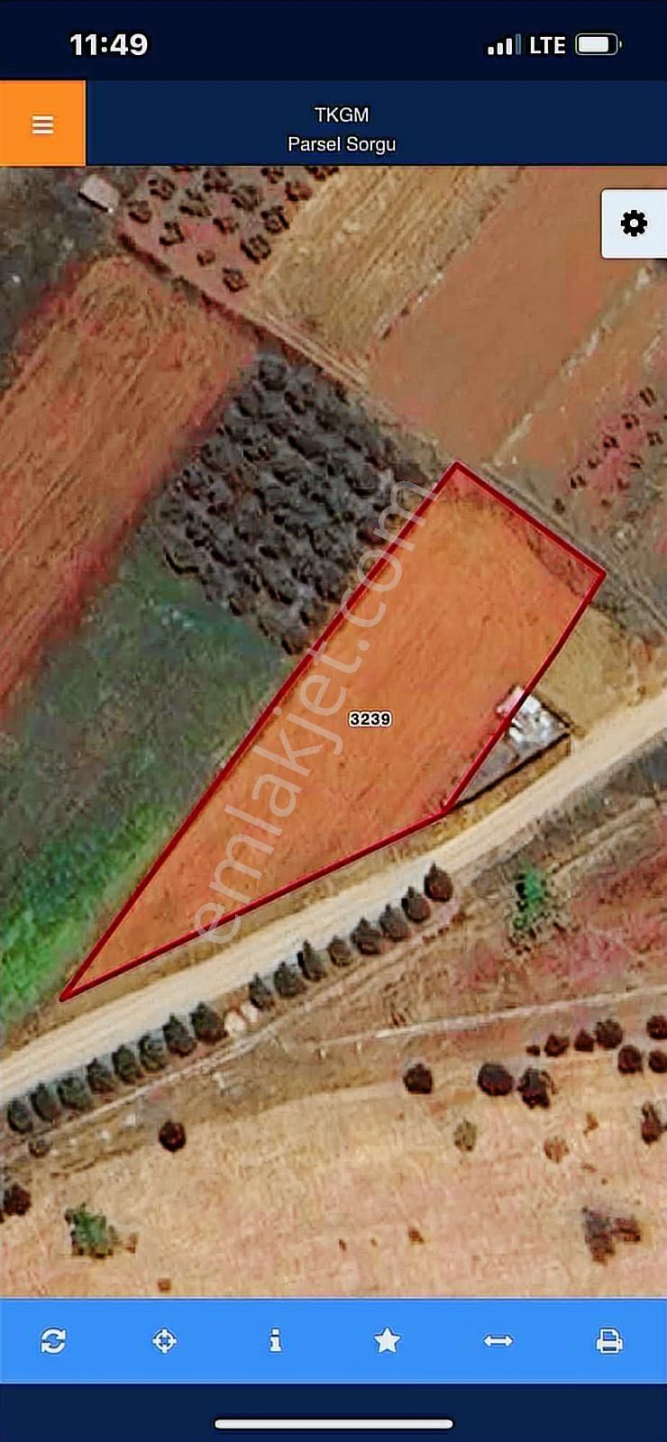 Yolçatı Mah Yola Cephe Satılık Tarla