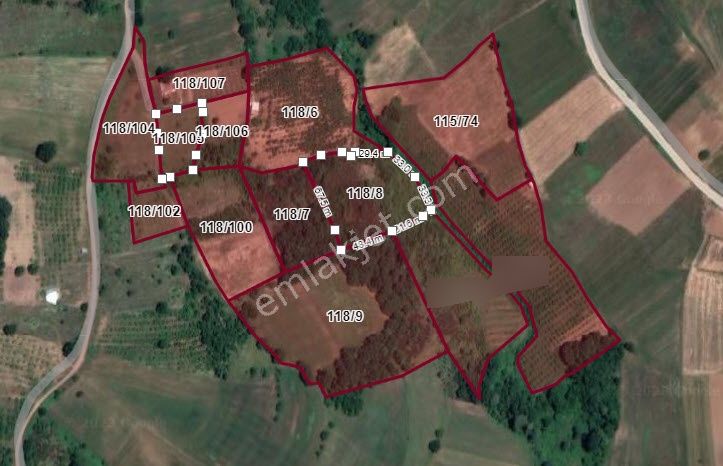 Kocaeli İzmit Yassıbağ Da 2 Parsel 8678 M2 Tarla - Görsel 8