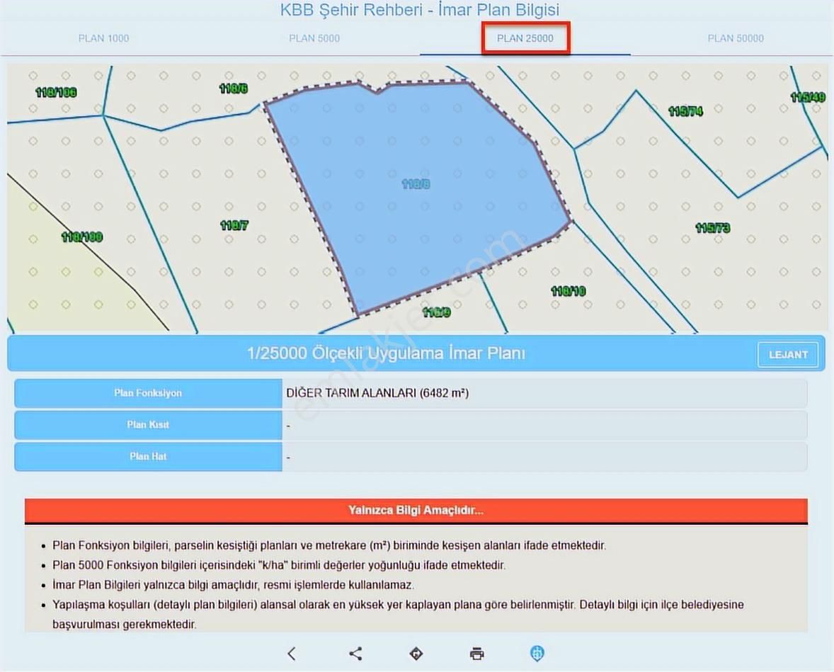 Kocaeli İzmit Yassıbağ Da 2 Parsel 8678 M2 Tarla - Görsel 12