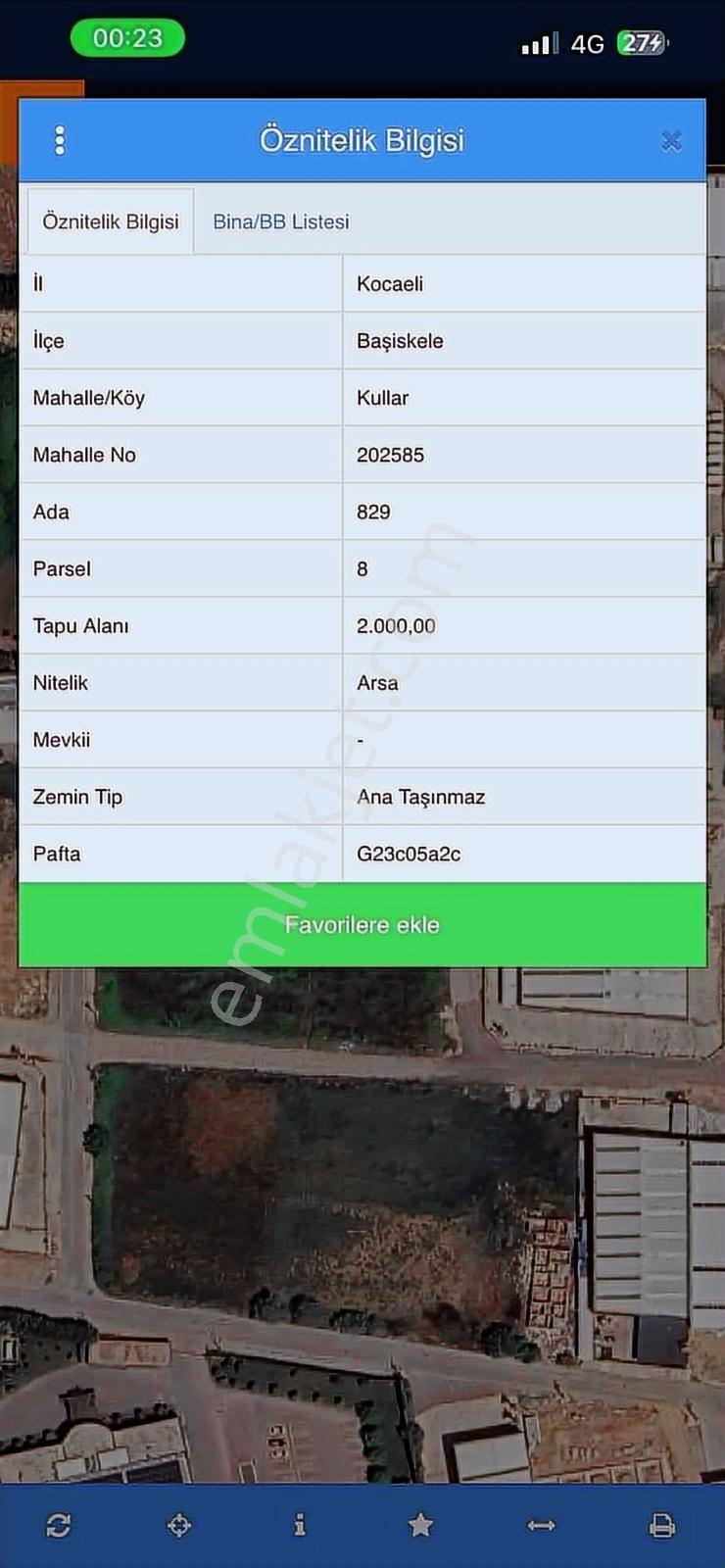 Başiskele Kullar Satılık Ticari İmarlı Arsa - Görsel 5