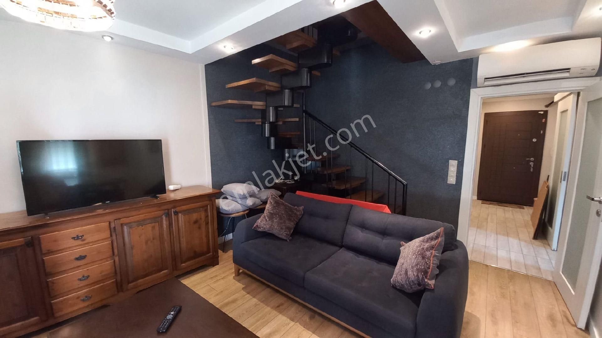 Liman’da Ful Eşyalı Denize 400 Mt Doğalgazlı Ayrı Mutfak Geniş 3+2 Lüks Kiralık Dubleks Daire - Görsel 18