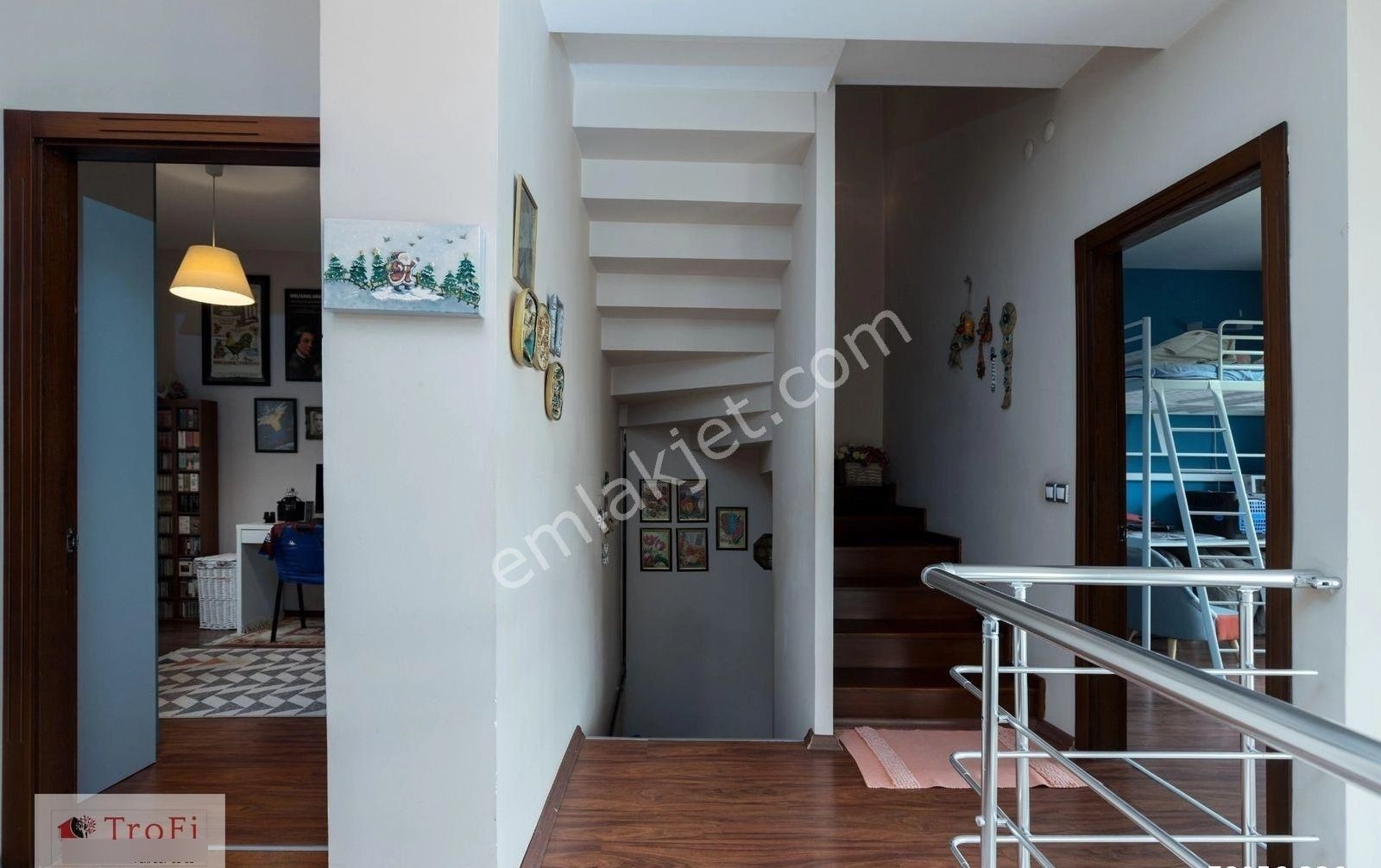 Yaşamkentin Seçkin Projesi Adoliste Yatay Mimarili Triplex 4+1 - Görsel 14