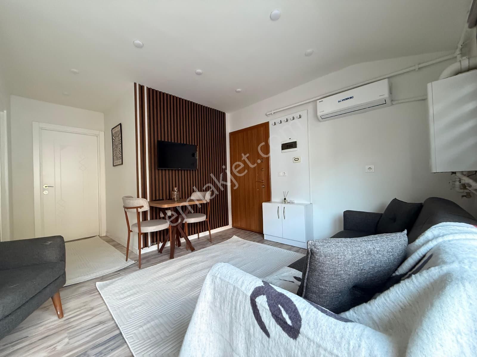 Teraslı Lüx Full Eşyalı Yatırımlık 1+1 Satılık Apart - Görsel 6