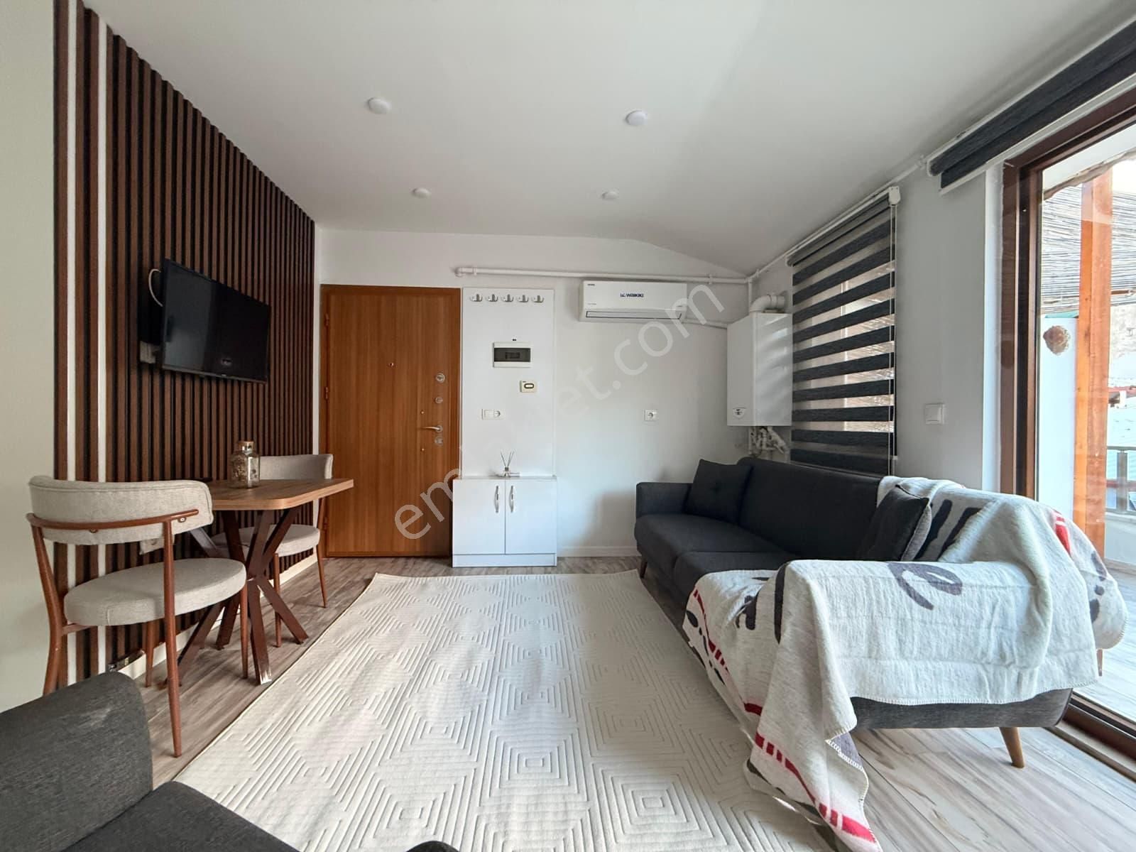 Teraslı Lüx Full Eşyalı Yatırımlık 1+1 Satılık Apart - Görsel 10