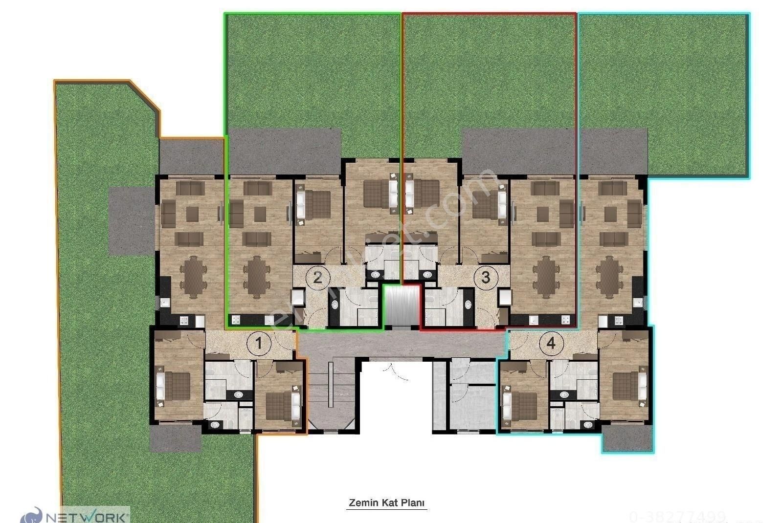 Güzelçamlıda Projeden Satılık Fırsat 1+1 / 2+1 / 3+1 Daireler - Görsel 8