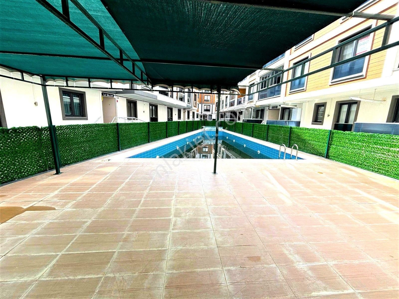 🟠🟠alfa'dan Akçay'da Satılık Yüzme Havuzlu Cam Balkon Kapalı Otoparklı Şık 1+1 Daire - Görsel 12