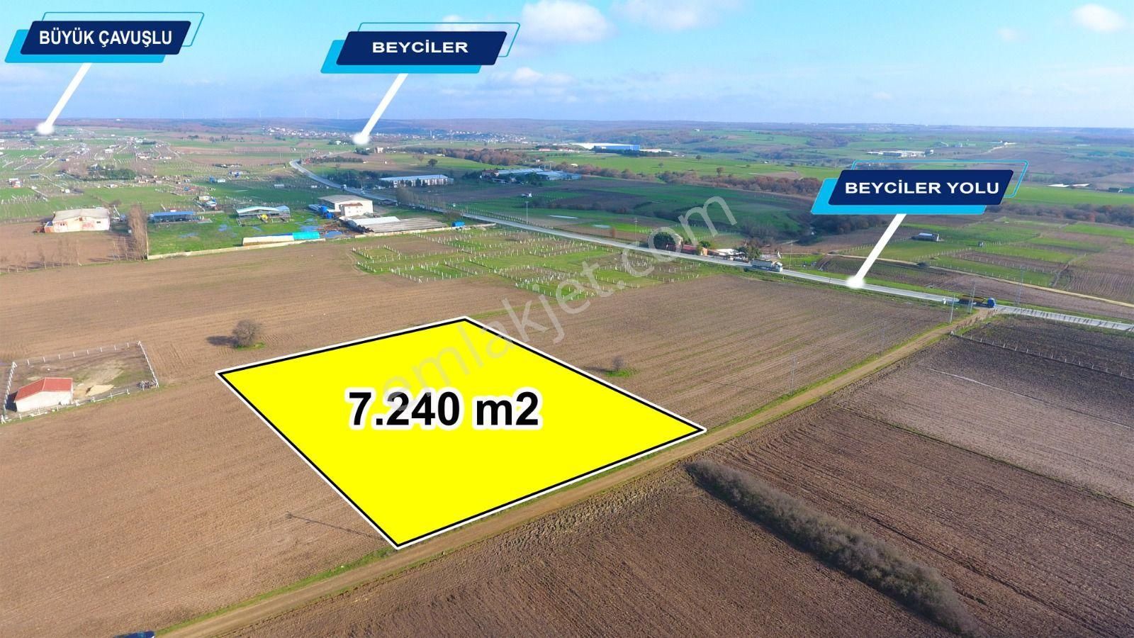 Ege Gayrimenkulden Büyükçavuşluda 7240 M2 Arazi - Görsel 14