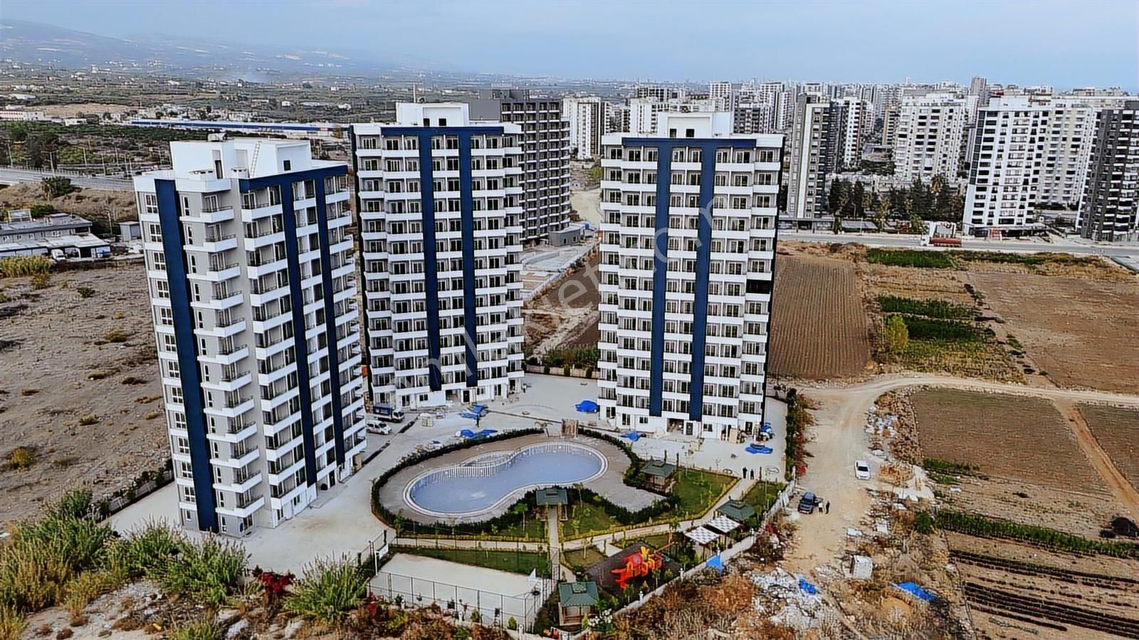 Mezitli Tece İlkem Brillant 1+1 Satılık Havuzlu Lüks Daire