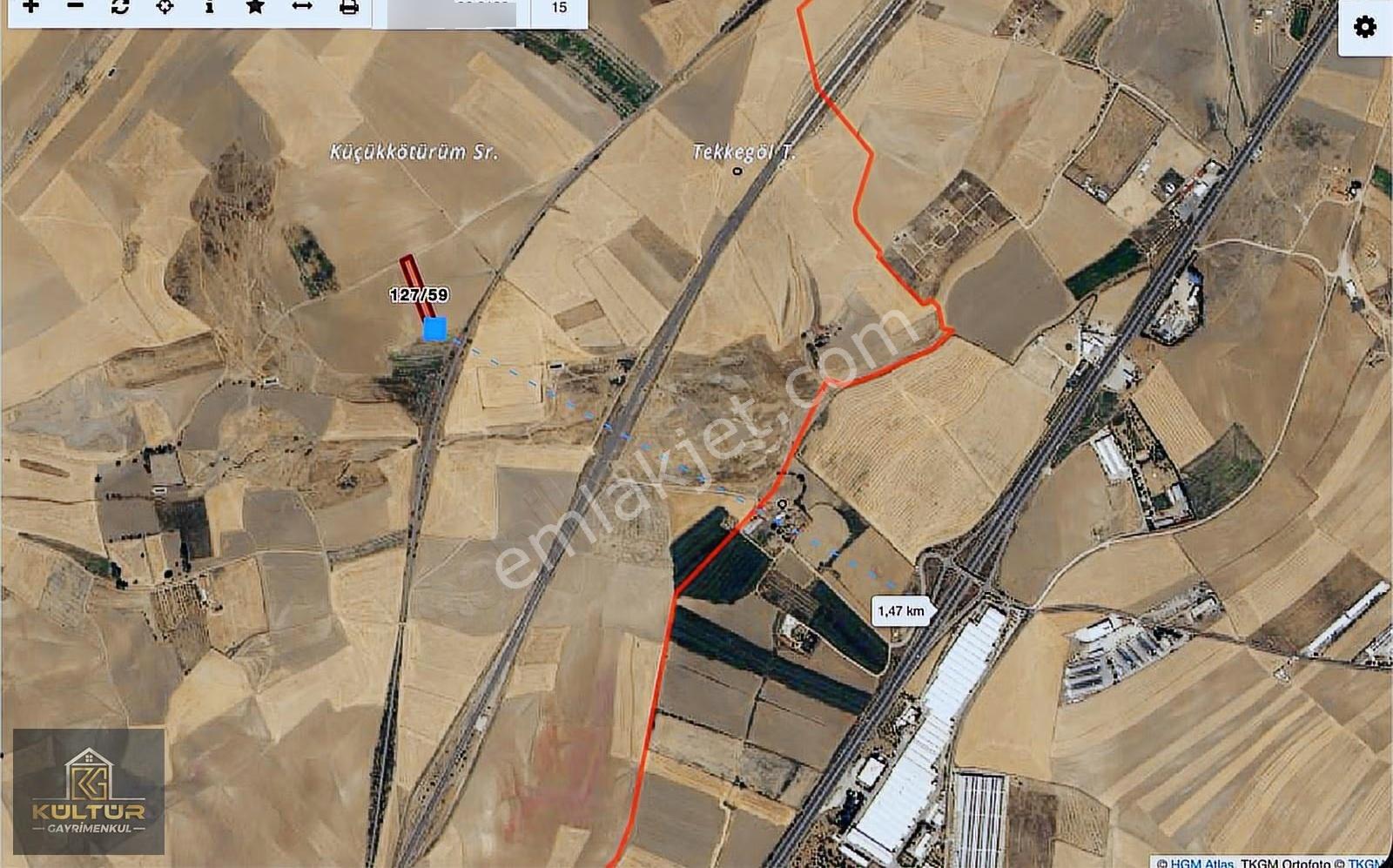 Polatlı Beyceğiz Satılık Arsa Tek Tapu 5382m2 Yatırımlık - Görsel 4