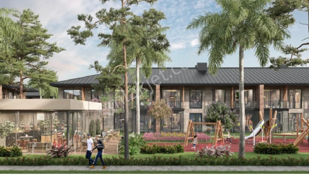 Antalya Döşemealtı Suncity 'de 1+1 Bahçe Katı Havuz Manzaralı Satılık Daire - Görsel 4