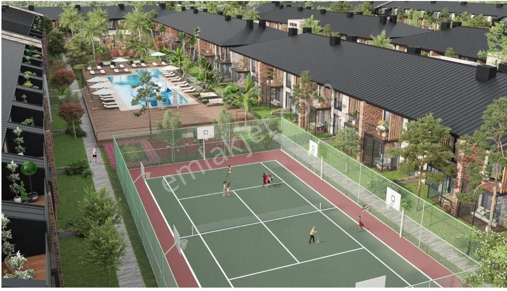 Antalya Döşemealtı Suncity 'de 1+1 Bahçe Katı Havuz Manzaralı Satılık Daire - Görsel 7