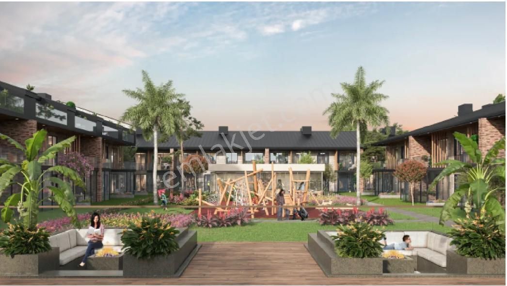 Antalya Döşemealtı Suncity 'de 1+1 Bahçe Katı Havuz Manzaralı Satılık Daire - Görsel 5