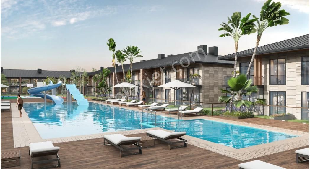 Antalya Döşemealtı Suncity 'de 1+1 Bahçe Katı Havuz Manzaralı Satılık Daire - Görsel 6