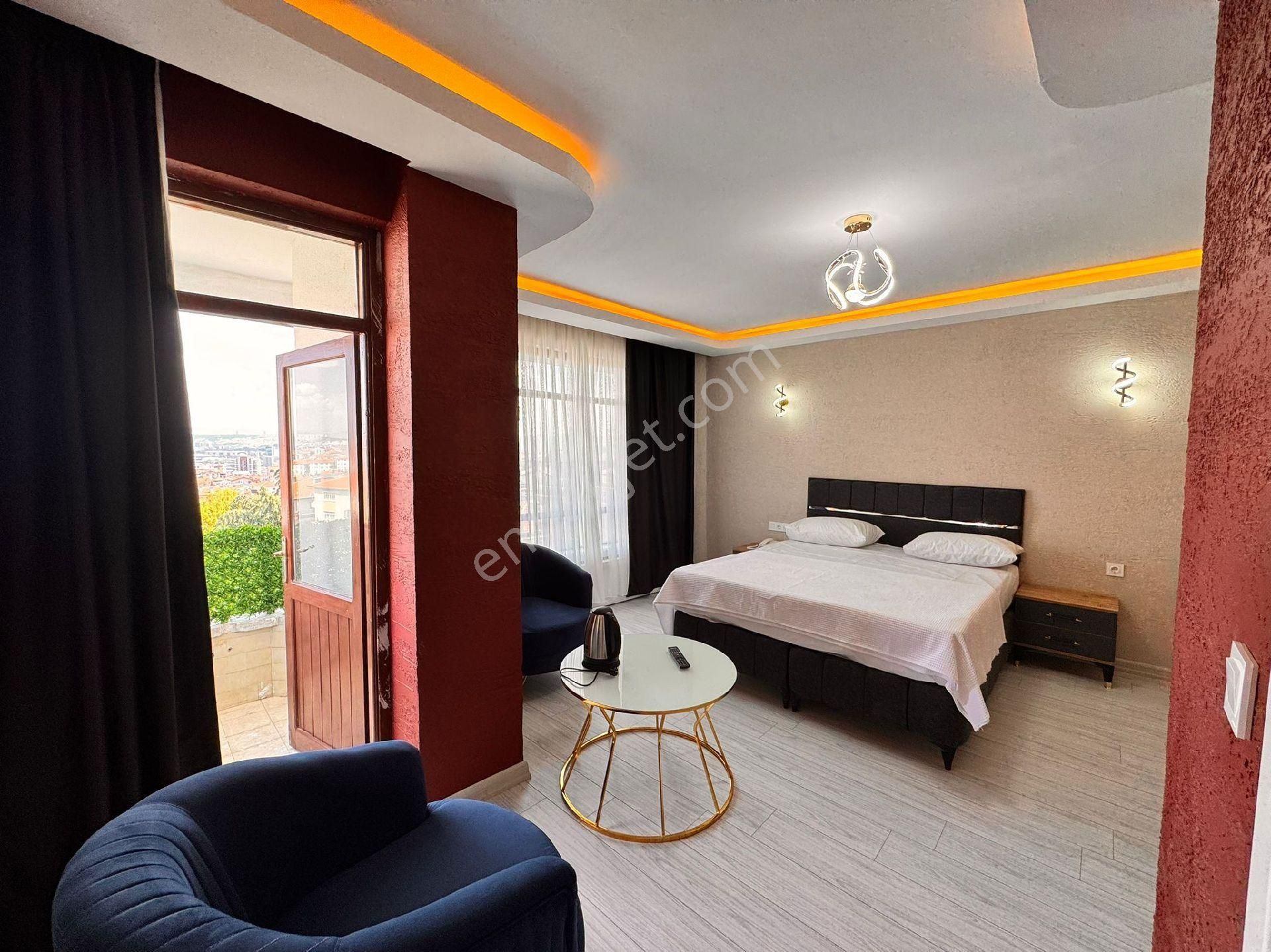 Keçiörende Manzaralı Jakuzili Ultra Lüx Günlük Kiralık Daire - Görsel 22