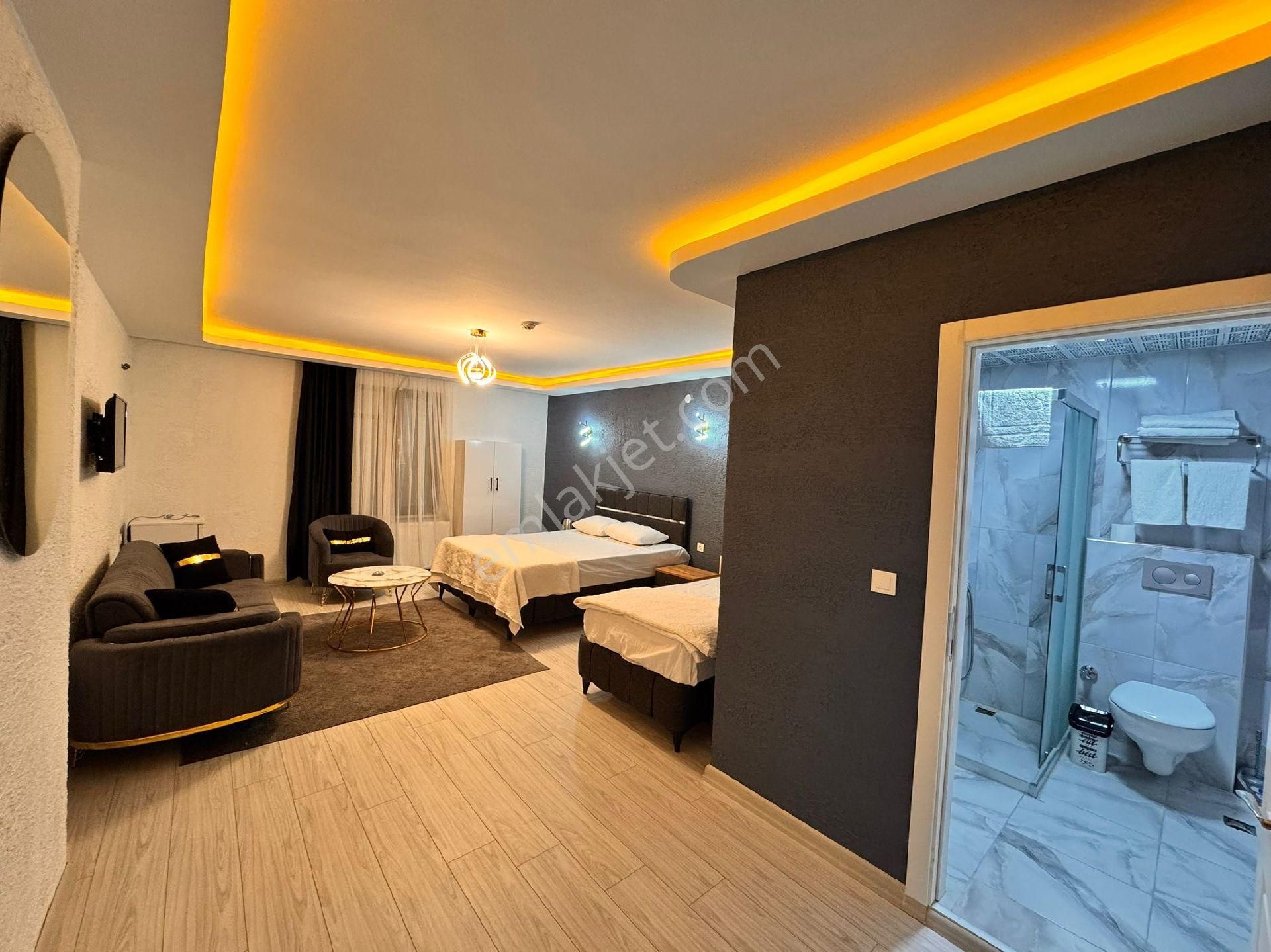 Keçiörende Manzaralı Jakuzili Ultra Lüx Günlük Kiralık Daire - Görsel 14