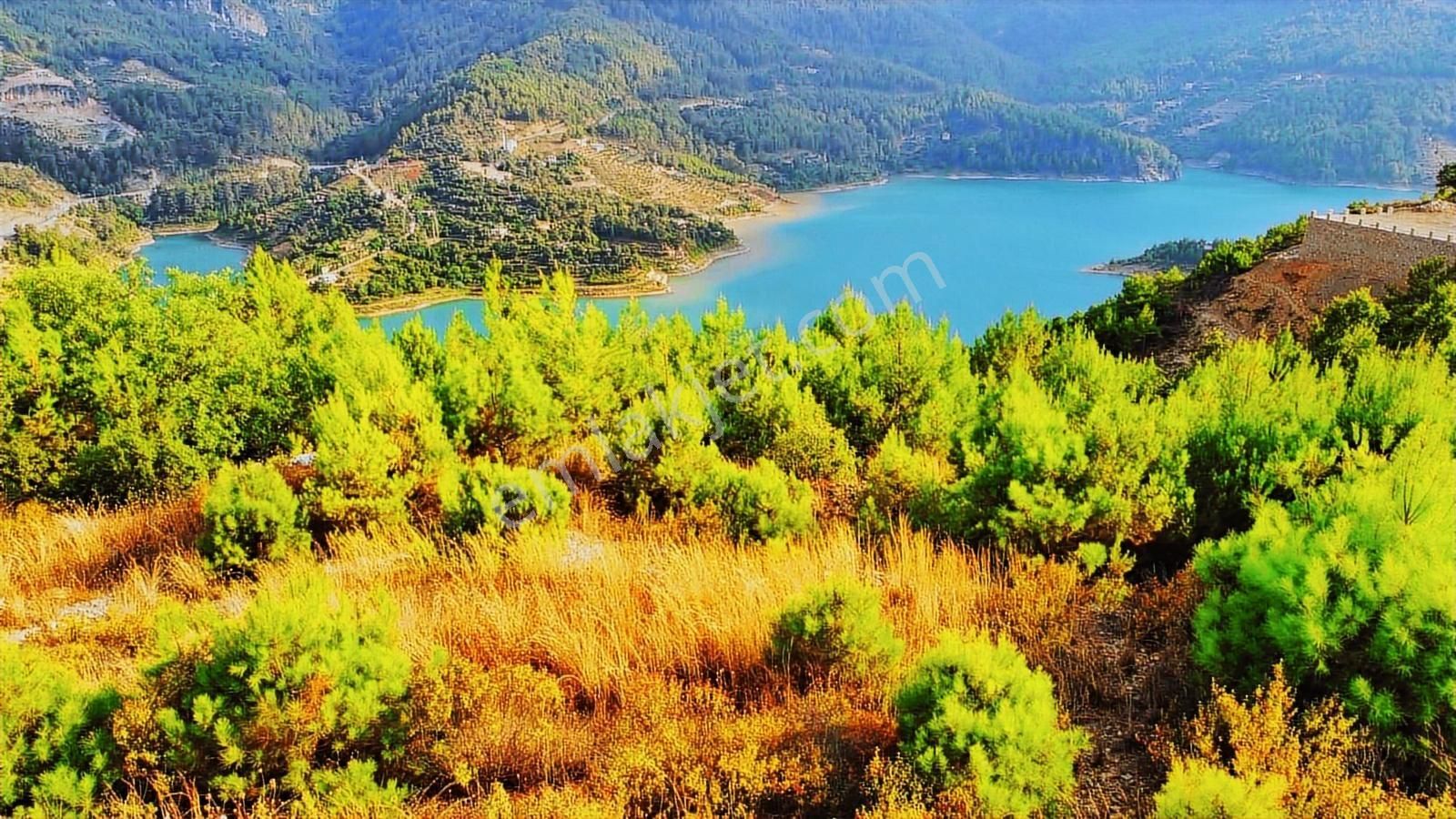 Baraj Manzaralı Önü Kapanmaz Fırsat Tarla - Görsel 4