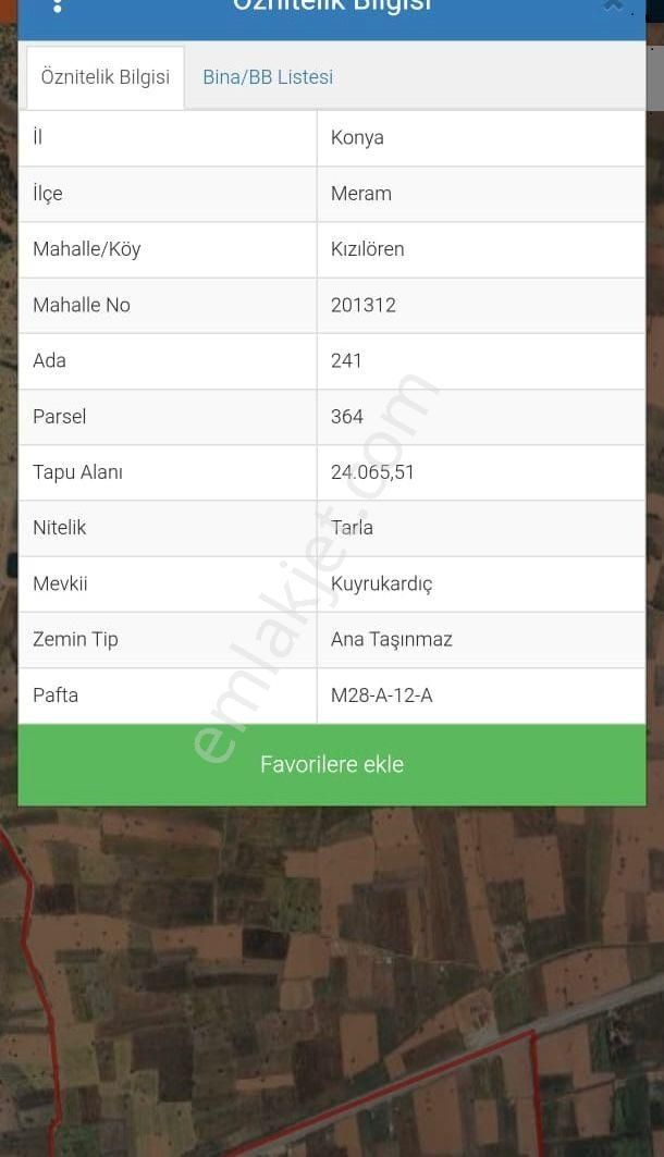 Kızılören Mevkiinde Yatırıma Uygun Satılık Tarla Arazi 24.065 M² - Görsel 11