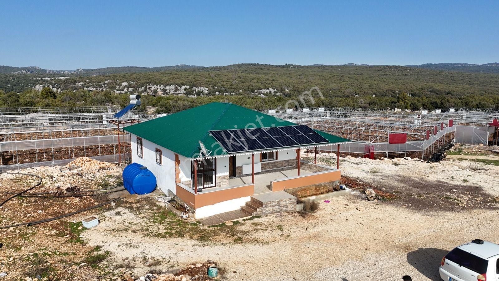 Erdemli Yeniyurt 9613 M2 Arsa Üzeri Satılık Sera + Müstakil Ev - Görsel 2