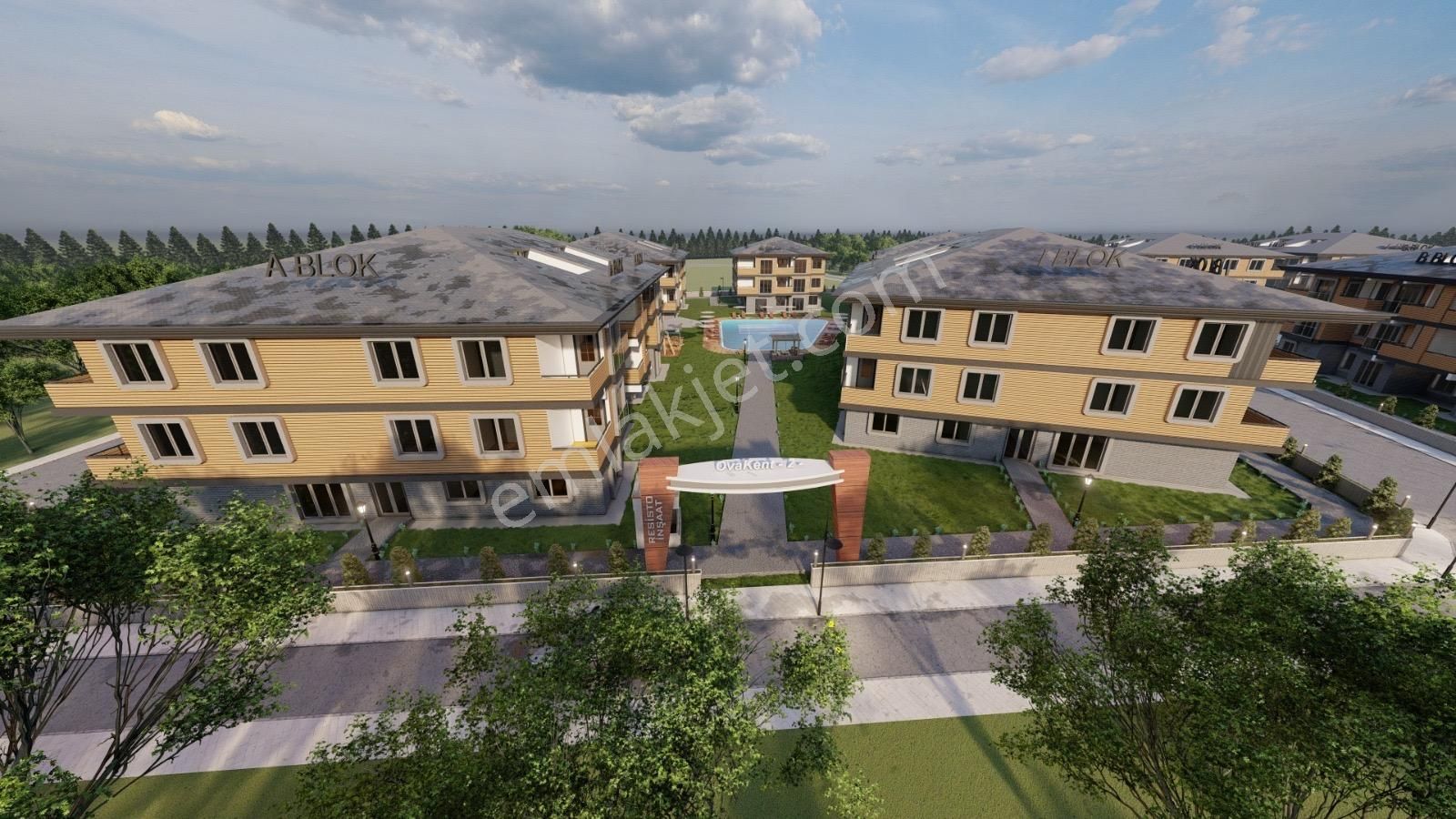 Kumbağ'da Lüks Havuzlu Ova Kent 2 Sitesinde Satılık 2+1 Daireler - Görsel 13